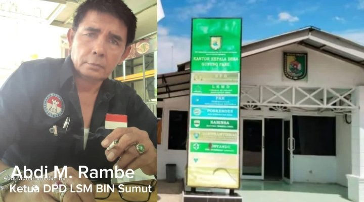 Ketua DPD LSM BIN Minta Mendes PDTT Segera Copot Kades Gunung Pane Dari Jabatannya